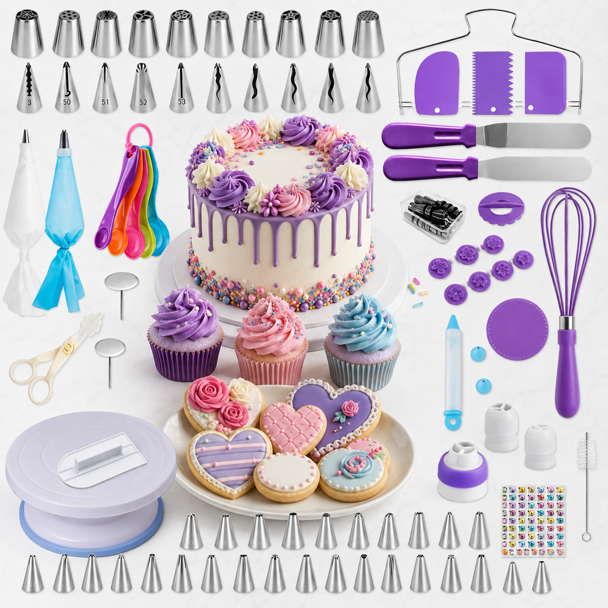 Kit para Pastelería 137 Piezas DulceArte™